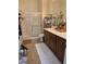 Bathroom featuring a large shower with sliding glass doors at 8985 S Durango Dr # 2062, Las Vegas, NV 89113