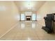 Living room with fireplace and high ceilings at 1009 Winwood St, Las Vegas, NV 89108