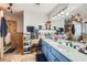 Elegant bathroom with double vanity and shower at 1506 Champagne Cir, Las Vegas, NV 89119