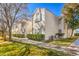 Condo building exterior showcasing landscaping and walkway at 1800 Edmond St # 124, Las Vegas, NV 89146