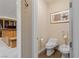 Small bathroom with toilet and bidet at 1975 Alcova Ridge Dr, Las Vegas, NV 89135