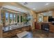 Luxurious bathroom with soaking tub and large walk-in shower at 1975 Alcova Ridge Dr, Las Vegas, NV 89135