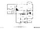 Detailed first floor floorplan featuring a kitchen, dining room, living room, den, and Gathering room at 1975 Alcova Ridge Dr, Las Vegas, NV 89135