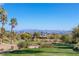 Scenic view of the golf course with city skyline in the background at 1975 Alcova Ridge Dr, Las Vegas, NV 89135