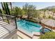 Inviting pool and spa with mountain views at 1975 Alcova Ridge Dr, Las Vegas, NV 89135