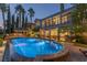Stunning pool with a spacious patio, ideal for outdoor relaxation and fun at 1975 Alcova Ridge Dr, Las Vegas, NV 89135