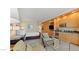 Studio bedroom with kitchenette and city views at 2000 N Fashion Show Dr # 3709, Las Vegas, NV 89109