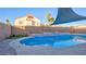 Sparkling private pool with adjacent patio area for outdoor enjoyment at 3448 Laguna Veneta Ave, Las Vegas, NV 89141