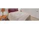 Bedroom with double bed and side table with lamp at 2261 Cold Canyon Ave, North Las Vegas, NV 89086