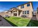 Spacious backyard with putting green and patio at 2417 Fasano St, Henderson, NV 89044