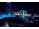 Breathtaking city view showcasing the Las Vegas strip at night at 3726 Las Vegas Blvd # 1101, Las Vegas, NV 89158