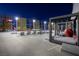 Rooftop pool deck with lounge chairs and city views at 3726 Las Vegas Blvd # 1101, Las Vegas, NV 89158