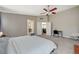 Large bedroom with ensuite bathroom and workspace at 4773 Sarazen Cir, Las Vegas, NV 89103