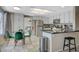 Updated kitchen with stainless steel appliances and granite countertops at 4773 Sarazen Cir, Las Vegas, NV 89103