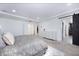 Large main bedroom with king-size bed and ensuite access at 10658 Salmon Leap St, Las Vegas, NV 89183