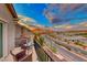Enjoy breathtaking sunset views from this private balcony at 176 Kimberlite Dr, Henderson, NV 89011