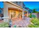 Spacious patio with seating area and built-in grill, offering a relaxing outdoor space at 176 Kimberlite Dr, Henderson, NV 89011