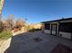 Backyard with patio and desert landscaping at 7588 Kalmalii Ave, Las Vegas, NV 89147