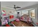bedroom with Hello Kitty decor at 8870 S Tenaya Way, Las Vegas, NV 89113