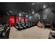 Home theater with seating for multiple people and a large screen at 8870 S Tenaya Way, Las Vegas, NV 89113