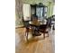 Formal dining area with hardwood floors and classic furnishings at 9022 Sosa Creek Ave, Las Vegas, NV 89149