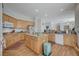 Well-appointed kitchen featuring ample counter space and a functional island at 9843 Wonderful Day Dr, Las Vegas, NV 89148