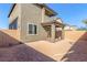 New construction home with a covered patio and spacious backyard at 10328 Apefly St, Las Vegas, NV 89141