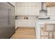 Beautiful kitchen featuring stainless steel appliances and white cabinets with modern finishes at 10420 Luella Ct, Las Vegas, NV 89143