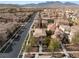 Aerial view showcasing the house and surrounding community at 11262 Corsica Mist Ave, Las Vegas, NV 89135