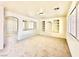 Bright living room featuring built-in shelves at 1838 Fighting Falcon Ln, North Las Vegas, NV 89031