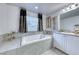 Relaxing bathroom with soaking tub and stylish decor at 200 Denette Ln, North Las Vegas, NV 89031