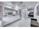 Elegant bathroom with double vanity, shower, and seating at 200 Denette Ln, North Las Vegas, NV 89031