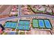 Community tennis courts provide ample space for recreation and exercise at 2127 Sawtooth Mountain Dr, Henderson, NV 89044