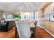 Dining room with hardwood floors and a large window at 3146 Surf Spray St, Las Vegas, NV 89117