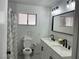 Bright bathroom showcasing double sinks, modern fixtures, and elegant design at 3625 Winner Dr, Las Vegas, NV 89120