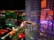 Nighttime view showcasing the sparkling lights of the Las Vegas cityscape and surrounding buildings at 3722 Las Vegas Blvd # 3209, Las Vegas, NV 89158