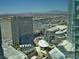 Expansive city view showcasing the skyline with the Monte Carlo resort hotel complex in the foreground at 3722 Las Vegas Blvd # 3209, Las Vegas, NV 89158