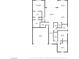 Detailed floor plan showcasing the layout of the home with dimensions for each room at 4267 E Highvale Ct, Pahrump, NV 89061