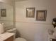 Clean and simple bathroom with a toilet and sink at 4537 Buena Vista Dr, Las Vegas, NV 89102