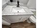 Bathroom vanity with new granite countertops and updated fixtures at 4610 Cannon Beach St, Las Vegas, NV 89122