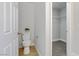 Clean bathroom with toilet and access to a large closet at 4793 Cannon Hill Ct, Las Vegas, NV 89130