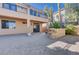 Large backyard with patio, bar seating, and a view at 752 Golden Sedum Dr, Henderson, NV 89011