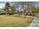 Well maintained green space, sidewalk and a covered gazebo in the park at 85 Alerion St, Las Vegas, NV 89138