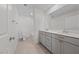 Bathroom with double vanity and a bathtub at 9062 Lucky Crest St, Las Vegas, NV 89113