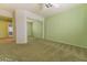 Spacious bedroom with mirrored closet doors offers ample storage space at 9524 Quail Ridge Dr, Las Vegas, NV 89134