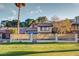 Backyard view showcasing a well-kept lawn and secure fencing at , Las Vegas, NV 89109