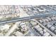 Community aerial view showcasing its proximity to retail and major thoroughfares at 10212 Cider Mill Rd, Las Vegas, NV 89135