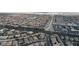 An aerial view of a sprawling suburban neighborhood with homes and roadways at 10212 Cider Mill Rd, Las Vegas, NV 89135