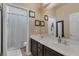 Bathroom with double vanity, and separate shower/tub at 10212 Cider Mill Rd, Las Vegas, NV 89135