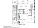 Detailed floor plan showcasing the layout of this home with its multiple bedrooms and living spaces at 11895 Skyline Arch Ct, Las Vegas, NV 89138